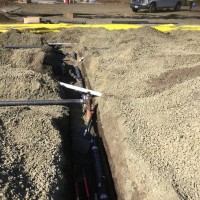 Underground plumbing